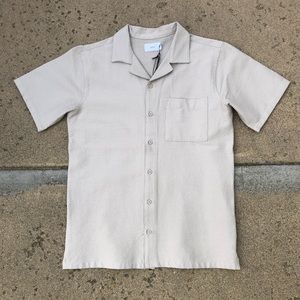 Nordstrom Onia Seersucker Camp Shirt
